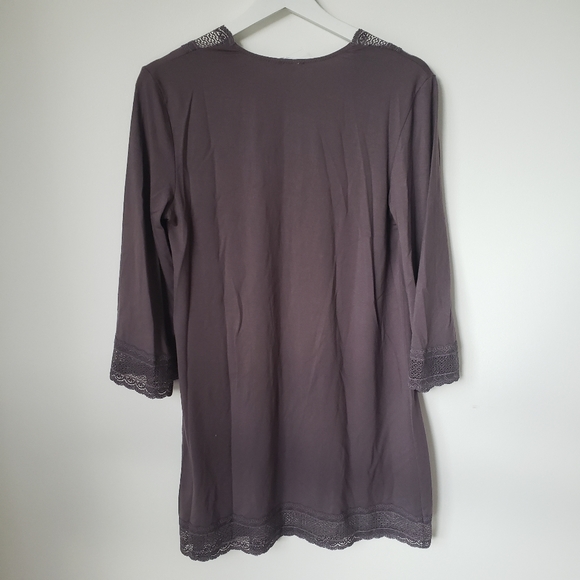 Eberjey Gisele Tunic Purple Small NWOT - Picture 8 of 10